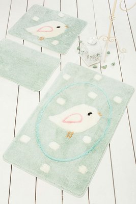 Коврик для ванной Chilai Home BIRDIE MINT 60x100 см 55209 фото