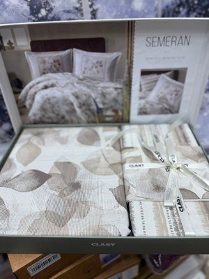 Постельное белье Aran Clasy Ranforce Semeran V-1 евро 212859 фото