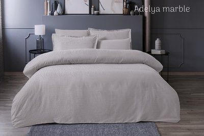 Постільна білизна Altinbasak жаккард Adelya marble євро 205721 фото