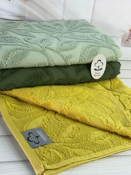 Набір махрових рушників Sweet Dreams Listik з 3-х штук 50х90 см 203967 фото