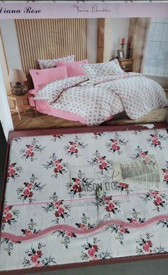 Постільна білизна Maison Dor Diana Rose rose євро 218964 фото