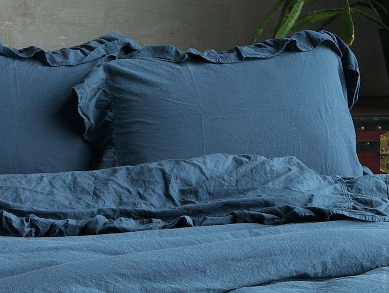 Постільна білизна Limasso Dress Blue Exclusive євро 49501 фото