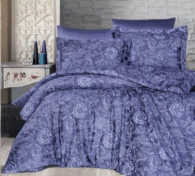 Постільні речі First Choice Advina Indigo сатин люкс сімейний 122422 фото
