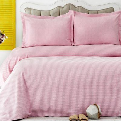 Покрывало с наволочками Karaca Home Cally pembe розовый 230x240 см 95473 фото