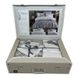 Комплект постельного белья Istanbul с покрывалом PALM GRI SET евро 124026 фото 4