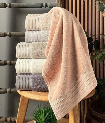 Набор махровых полотенец Sikel из 6-ти штук 70х140 см, модель 37 208659 фото