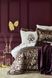 Набір постільна білизна з пледом та покривалом Karaca Home Morocco purple-gold 2019-2 золотий євро 64940 фото 1