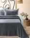 Плед - Покривало на овчинці Merinos Allday Mosaic gri 220х240 см з наволочками 187778 фото 1