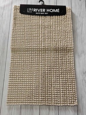 Набір килимків з 2-х штук River Home 50x60 см + 60x100 см модель 7 135134 фото