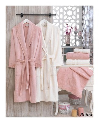Семейный набор из халатов и полотенец Sikel Eleonor 3D Reina из 6-ти предметов 112501 фото