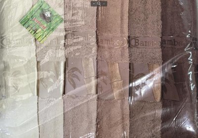 Набір махрових рушників Yaren Bamboo V04 із 6 шт. 50x90 см 115930 фото