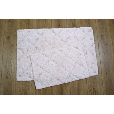 Набір килимків для ванної Irya Lois seftali персик 40x60 см + 60x90 см 61698 фото
