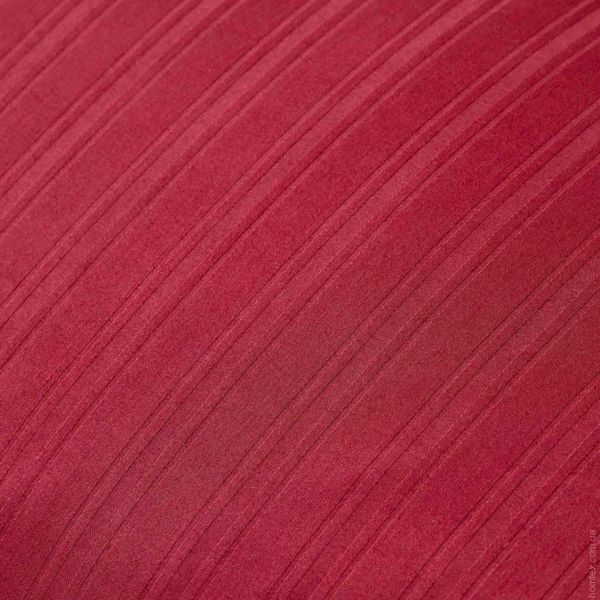 Постельное белье Karaca Home сатин - Charm bold bordo бордовое полуторный 111832 фото
