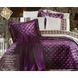 Набор постельного белья Naturel Orkide Lilac евро с пледом и покрывалом. 81608 фото 1