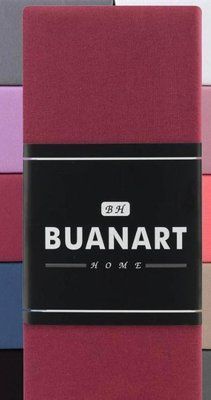 Простирадло трикотажне на резинці Buanart bordo 180x200+30 см 202633 фото