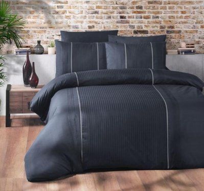 Постельное белье First Choice Deluxe Ranforce Elegant Denim евро 219070 фото