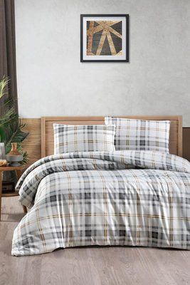 Постільна білизна Cotton Collection фланель модель 51 полуторне 212414 фото