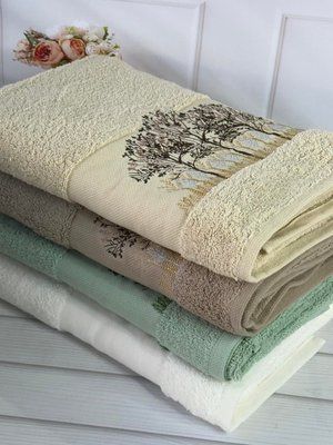 Набор махровых полотенец Sweet Dreams Tenti из 4-х штук 50х90 см 203978 фото
