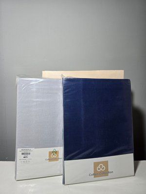 Простынь на резинке c наволочкой из фланели Cotton Collection 100х200 см + 25 см, в ассортименте модель 2 213024 фото