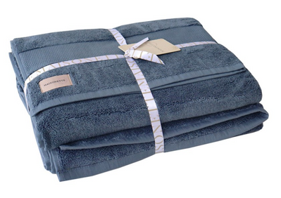 Набор полотенец Maisonette Elegance синий 700 г/м2 из 2-х шт. 76х147 см 194374 фото