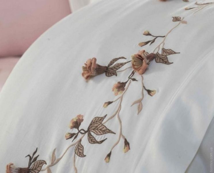 Постільна білизна Dantela Vita Embroidered Anetta євро 60448 фото