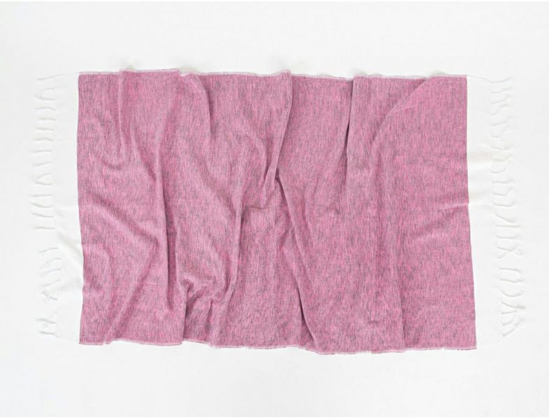 Пляжное полотенце Irya Sare pembe розовый 90x170 см 62117 фото