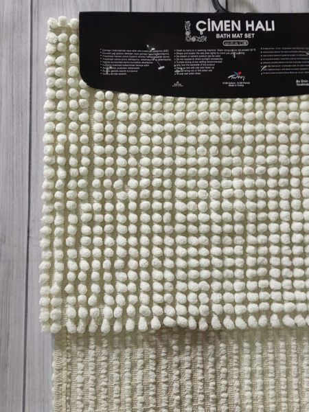 Набір килимків з 2-х штук River Home 50x60 см + 60x100 см модель 9 135136 фото
