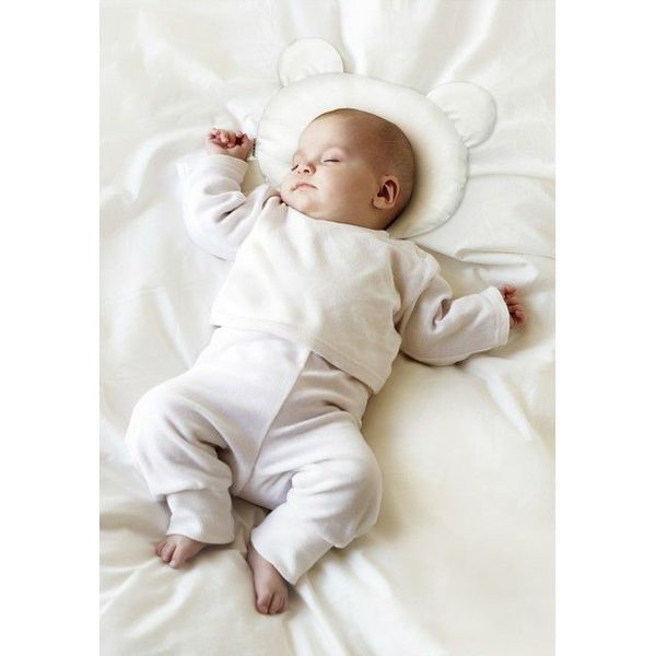 Подушка детская Sonex Teddy + наволочка бежевая 30x32 см  210728 фото