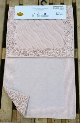 Набір килимків Zeron Mosso модель V2 50x60 см + 60x100 см, пудра 119323 фото