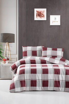 Постільна білизна Cotton Collection фланель модель 52 полуторне 212415 фото