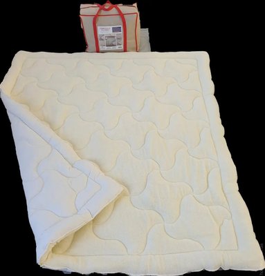 Одеяло плюшевая Welsoft Zeron кремовая 155x215 см 125253 фото