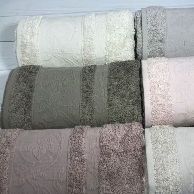 Набор махровых полотенец Pupilla из 6 шт. 70х140 см. Lalezar 77742 фото