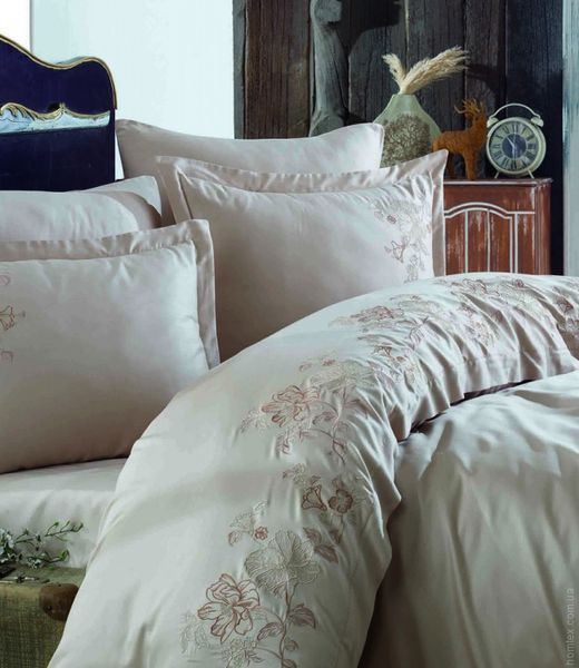 Постільна білизна Dantela Vita Embroidered Alisse євро 65483 фото