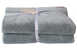 Набір рушників Maisonette Elegance сріблясто-сірий 700 г/м2 з 2-х шт. 76х147 см 194375 фото 2