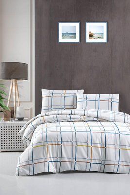 Постільна білизна Cotton Collection фланель модель 53 полуторне 212416 фото