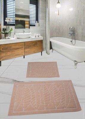 Набір килимків для ванної кімнати Diva Forest Bej 60x100+50x60 см 106856 фото