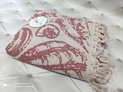 Пляжный полотенце Pupilla Lagun pink Peshtemal 90x170 см 111035 фото