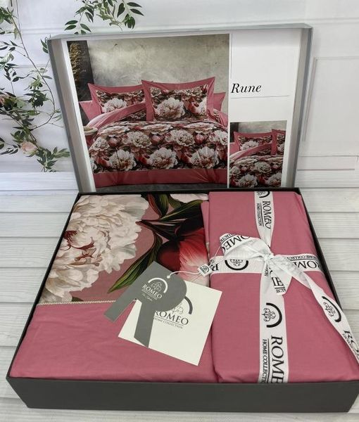 Постільна білизна Romeo Home поплін Rune євро 211405 фото