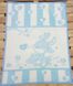 Плед-одеяло Zeron детское акрил бело-голубое 90х120 см 74817 фото 2