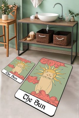 Набір килимків для ванної кімнати Chilai Home Sunny the sun 60x100 см + 50x60 см 184908 фото