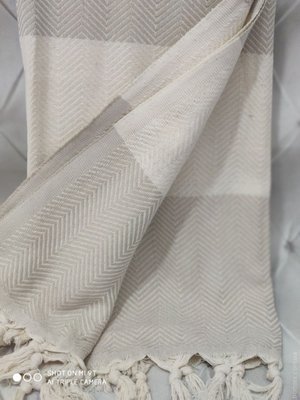 Рушник пляжний FinLine з пензликами 90x170 см, V - 146 112136 фото