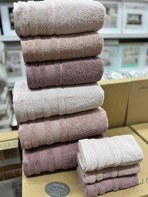Набір махрових рушників Coton Delux із 3 шт 30х50 см модель 11 206759 фото
