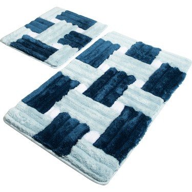 Набор ковриков для ванной Alessa 50x60 см + 60х100 см модель 12 112822 фото
