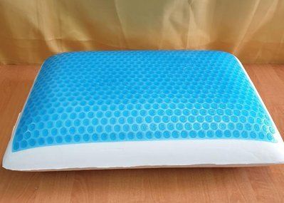 Ортопедична подушка меморі з охолоджуючим гелем Zeron Memory Foam + Cold Gel прямокутна 209418 фото