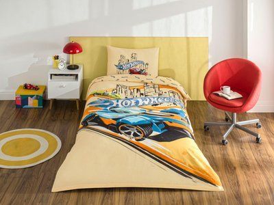 Постельное белье TAC Disney Hot Wheels Winner детский 208460 фото