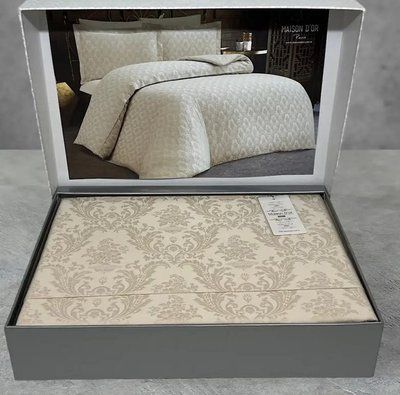 Постільна білизна Maison D'or Emerald beige євро 176056 фото