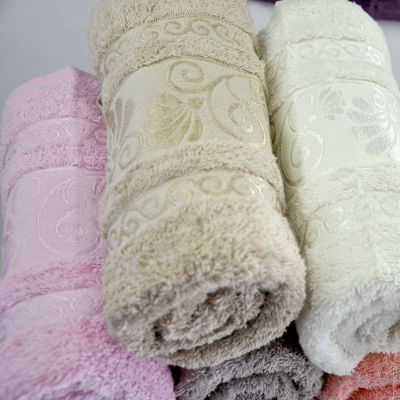 Набор махровых полотенец Pupilla из 6 шт. 70х140 см. Carmen 77740 фото