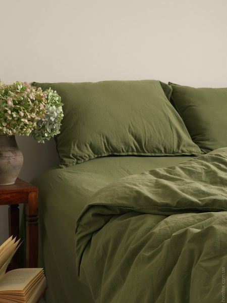 Постільна білизна Limasso Capulet Olive Standart євро 81788 фото
