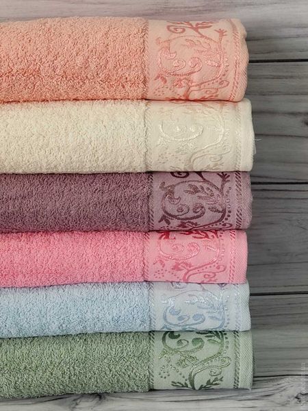 Набір махрових рушників Mame Home 50x90 см із 6 шт, модель 2 124878 фото