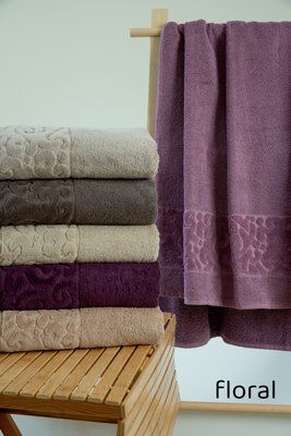 Набір махрових рушників Hanibaba Floral із 6 шт. 100х150 см 214539 фото
